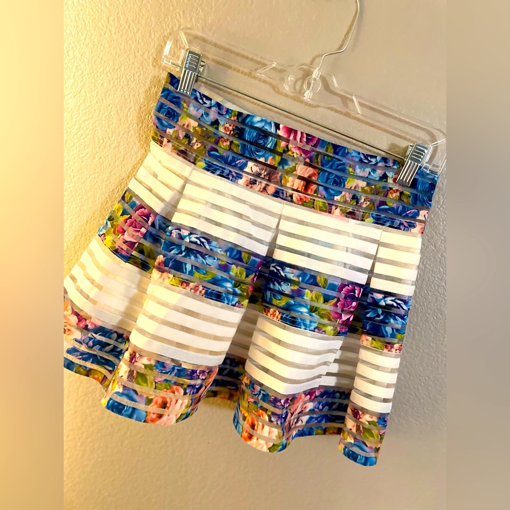 Vintage Festibae Laser Cut Skirt